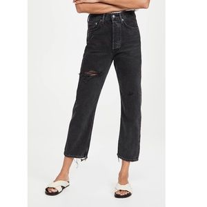 Agolde 90s crop mid-rise loose - Sz 24